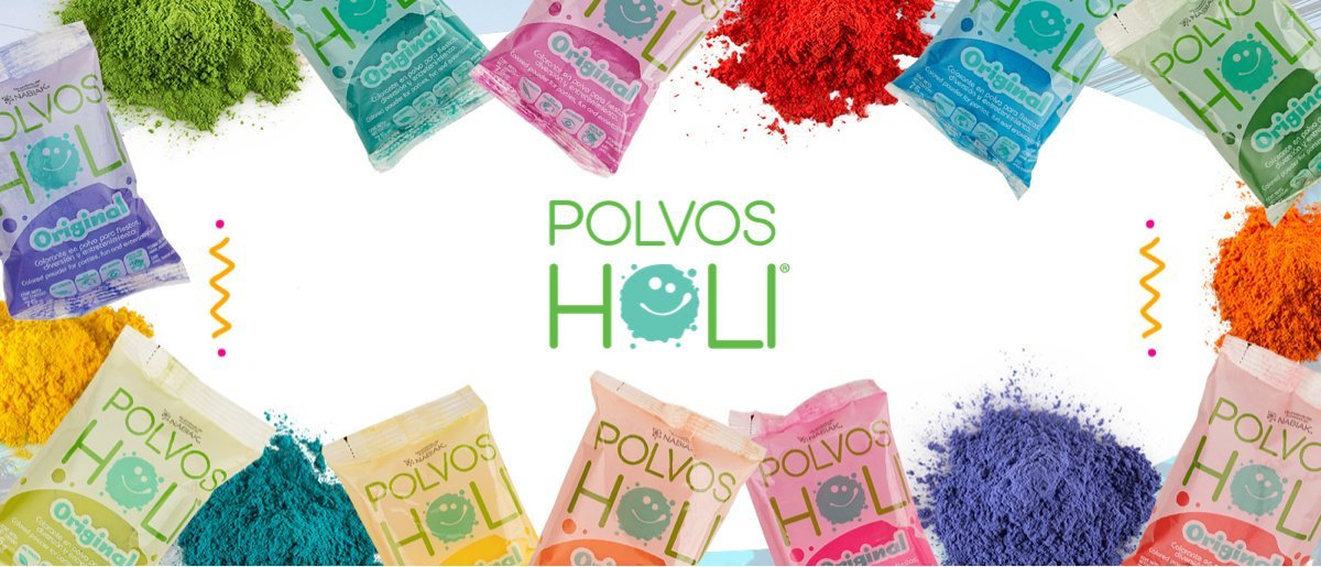 Polvos Holi - Colores para eventos, diversión y entretenimiento