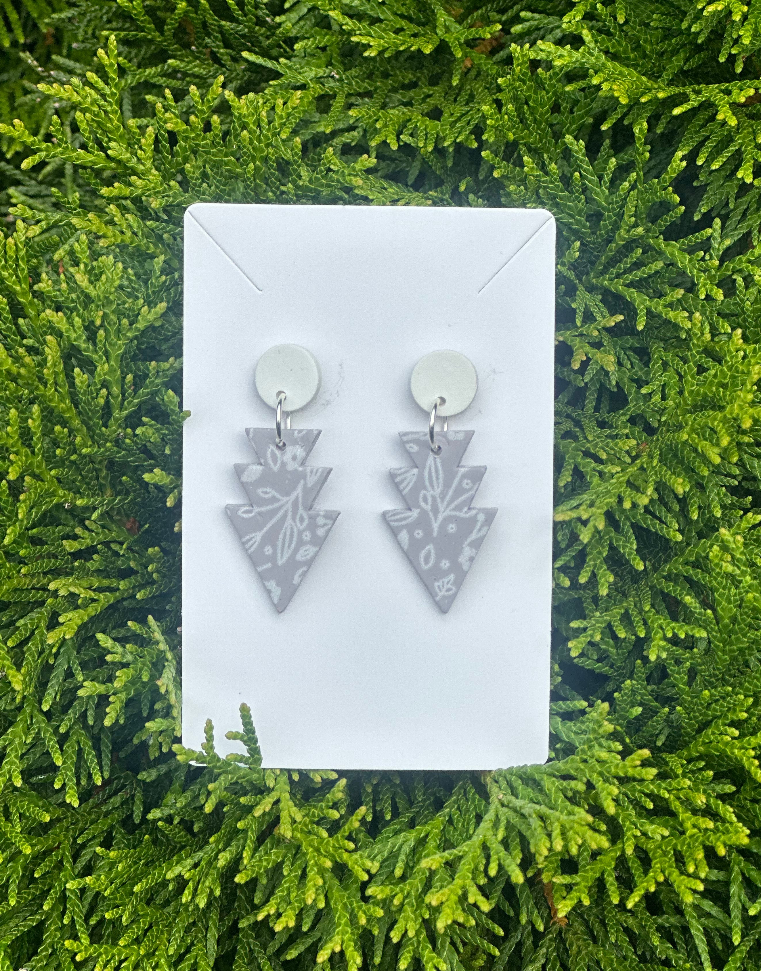 “Lavender Fields” Stud Dangle Earrings 2