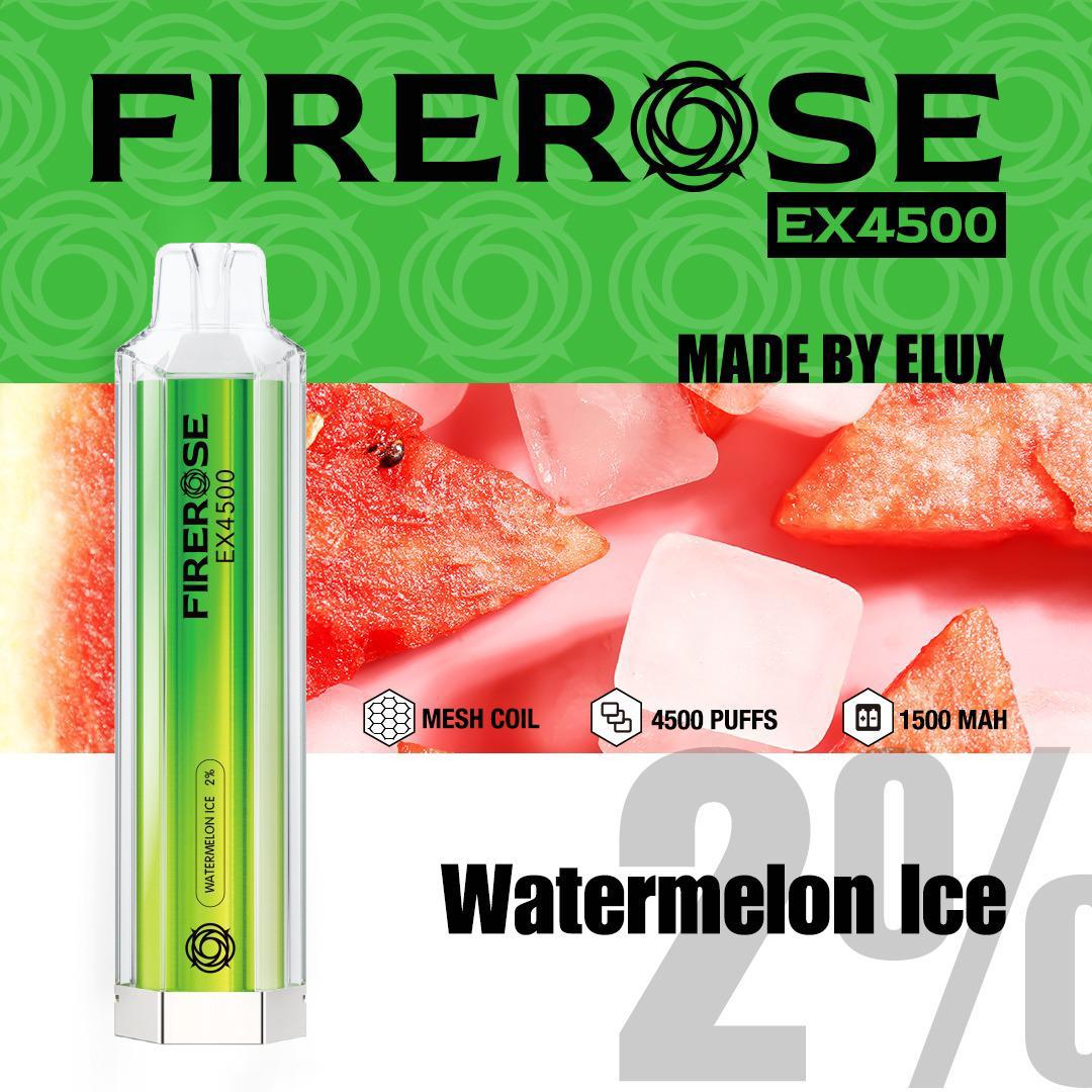 Firerose EX4500 Disposable Vape Puff Pod Device vapeclubuk.co.uk