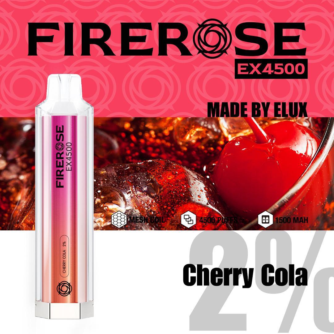 Firerose EX4500 Disposable Vape Puff Pod Device vapeclubuk.co.uk