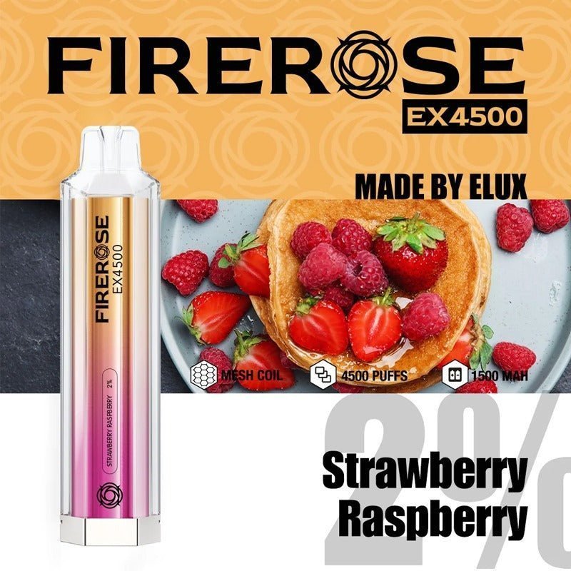 Firerose EX4500 Disposable Vape Puff Pod Device vapeclubuk.co.uk