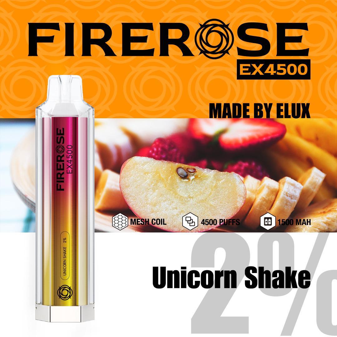 Firerose EX4500 Disposable Vape Puff Pod Device vapeclubuk.co.uk