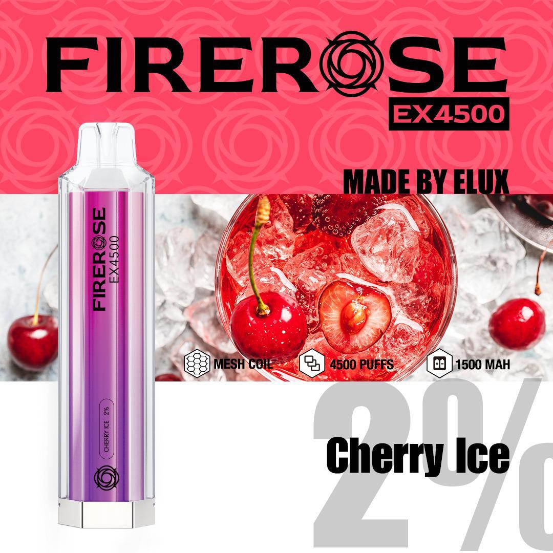 Firerose EX4500 Disposable Vape Puff Pod Device vapeclubuk.co.uk