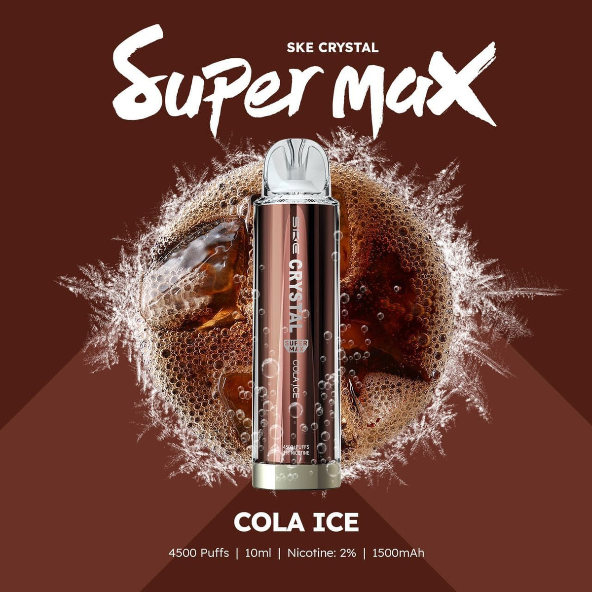 Ske Crystal Super Max 4500 Disposable Vape Puff Pod Device vapeclubuk.co.uk