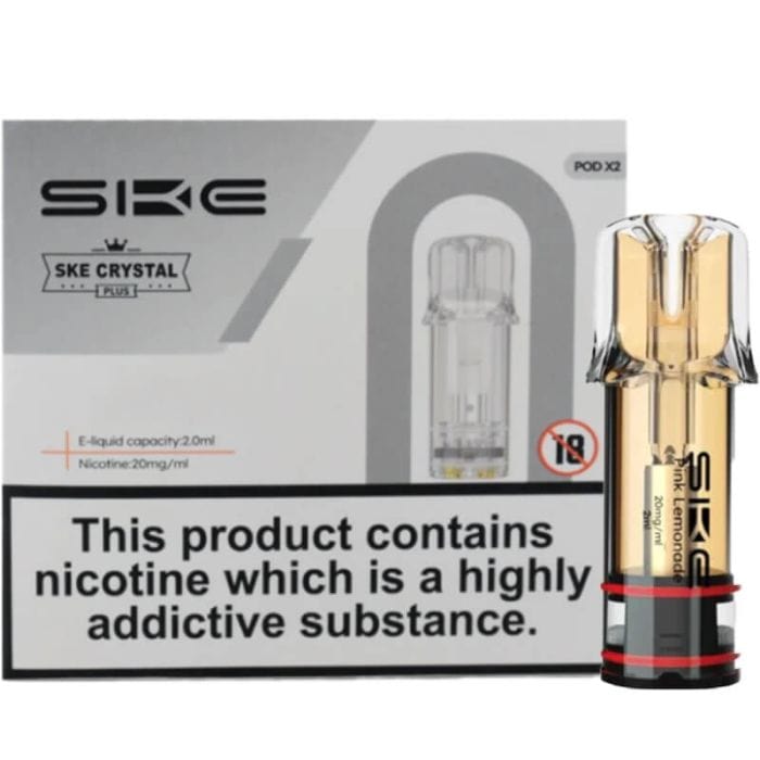 Ske Crytsal Plus Replacement Pods - Box of 10 vapeclubuk.co.uk