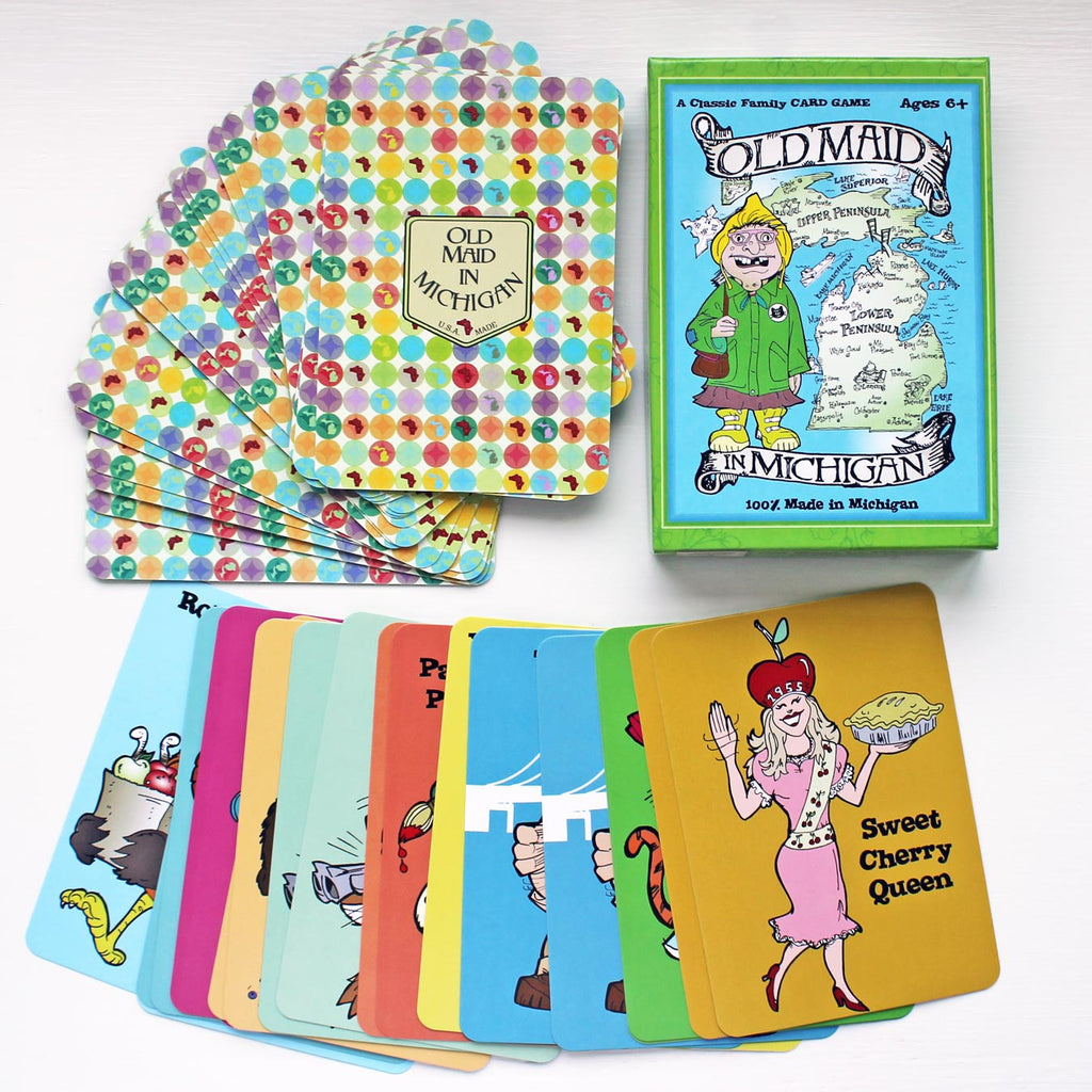 monsters old maid playing cards