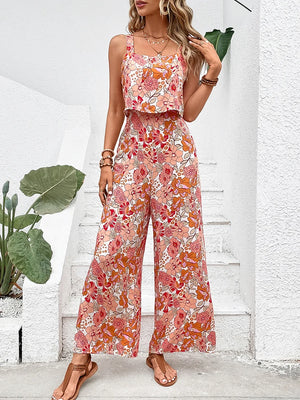 Backless Wide Leg Jumpsuits - Yalo