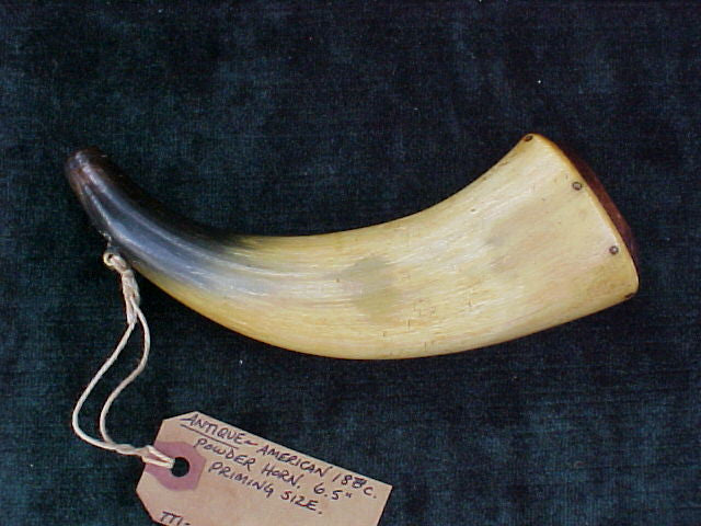 A Good Antique Civil War Period Engraved Powder Horn of Union 2nd Lieu –  Tortuga Trading