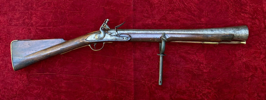 Sold at Auction: AN ENGLISH FLINTLOCK BLUNDERBUSS Bedford, early