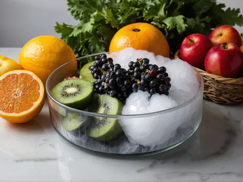 Conserva Frutas y Verduras con Hielo Seco