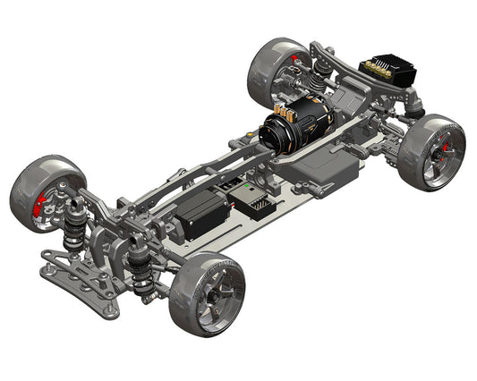 MST RMX RRX 2.5 S RWD RC Drift Car High Performance Chassis Kit 532200