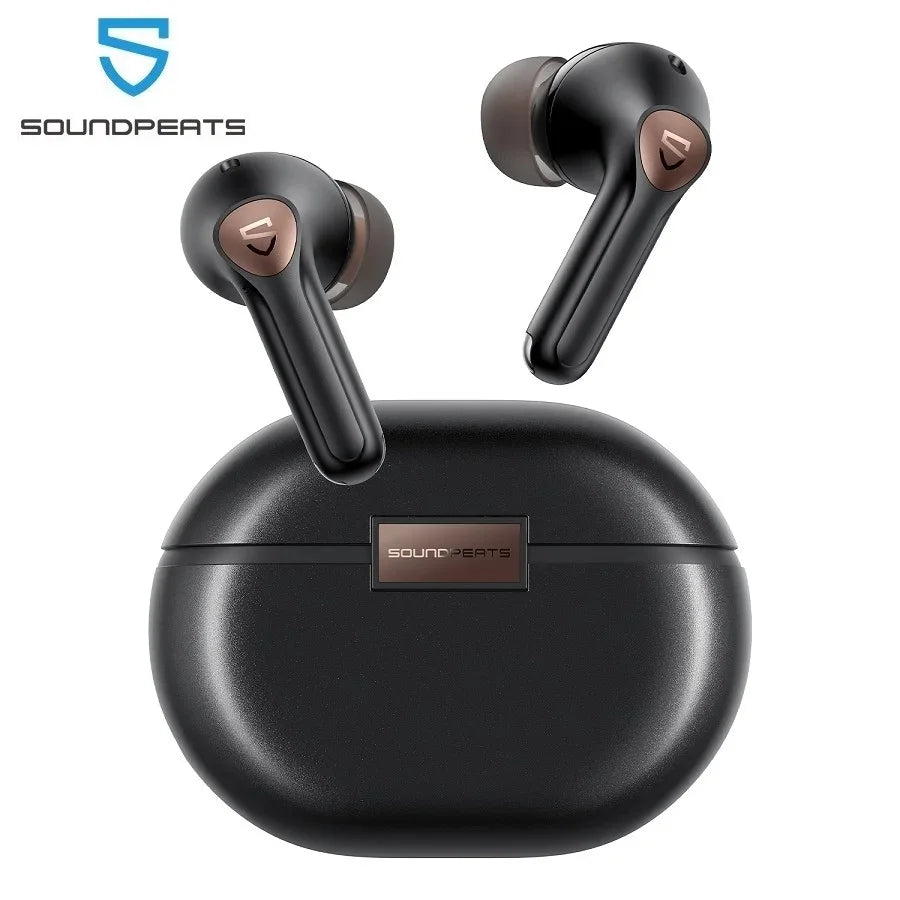 SoundPEATS Air4 Pro ANC Bluetooth 5.3 Wireless Earbuds with Lossless Sound & AptX Voice, Multipoint Connection, in-Ear Detection ET24