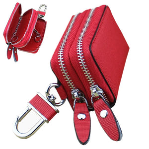 Genuine Leather Key Wallet Men &amp Women Car Key Bag Multi Function Key Case Fashion Ladies Housekeeper Key Holders BPW24 - Rob’s Warehouse