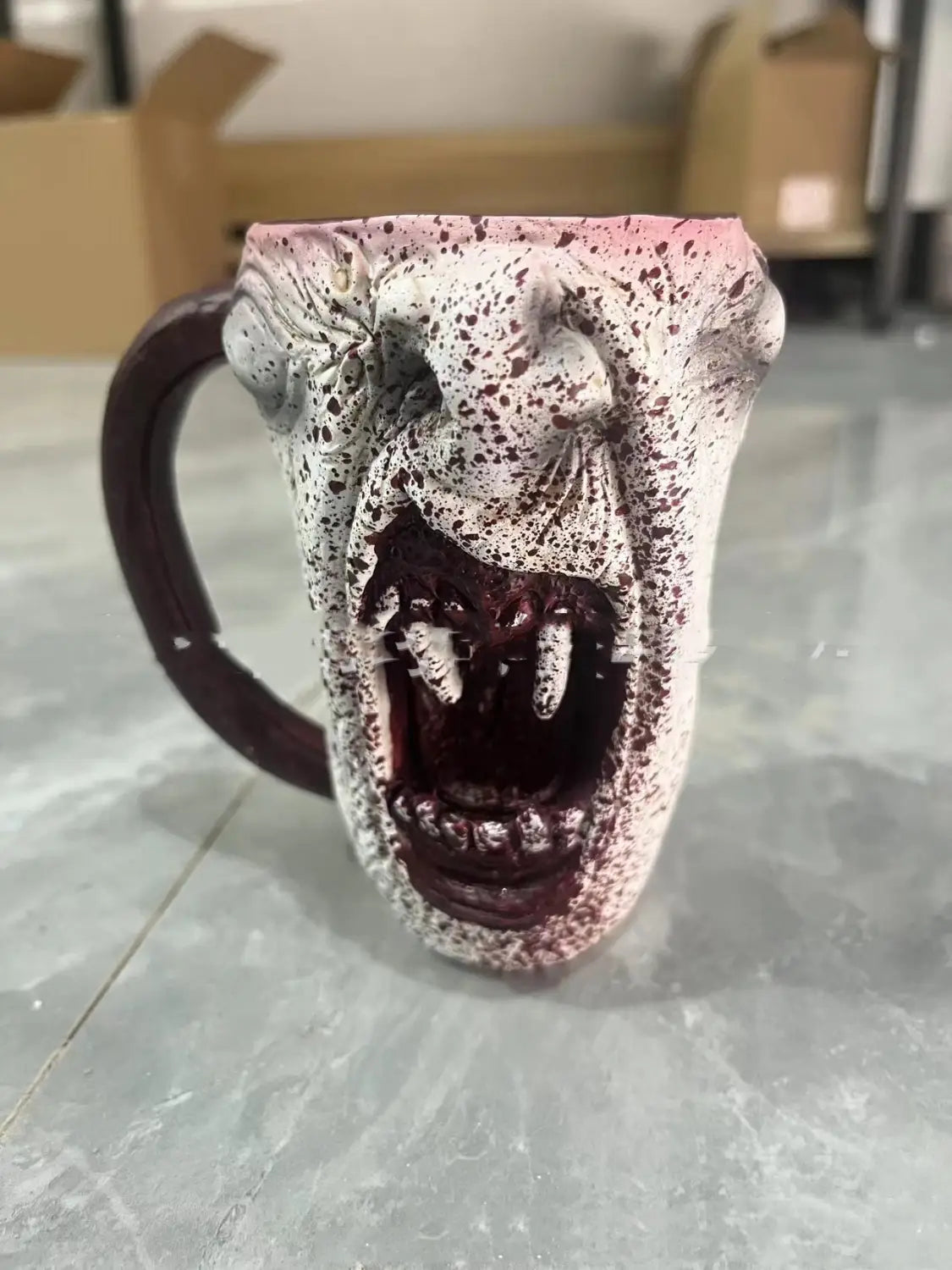 Handmade Gothic Vampire Mug