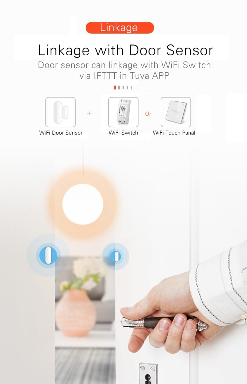 SecureHome WiFi Door Sensor