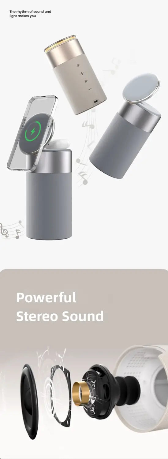 PowerHub Multi-Function Wireless Charger