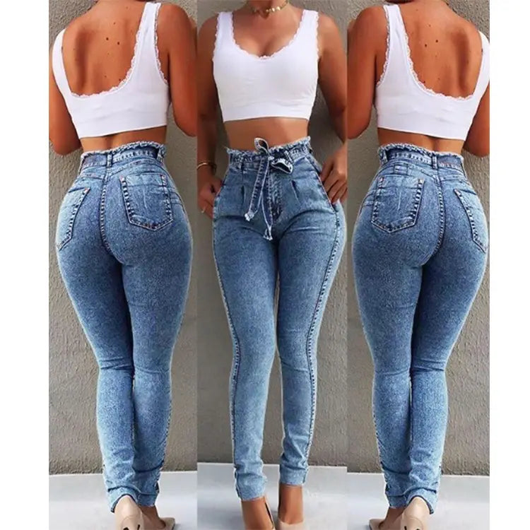 Women’s Fringed Jeans