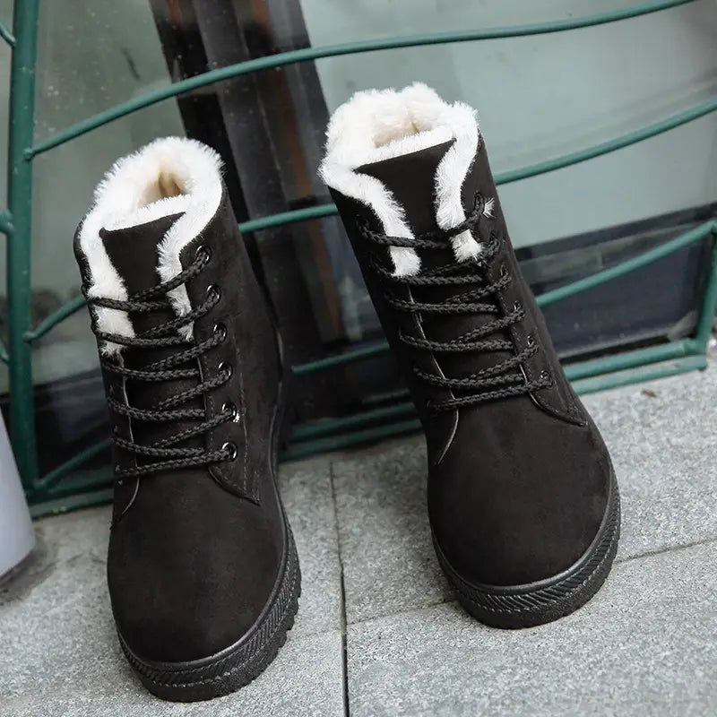 Winter Flat Snow Boots