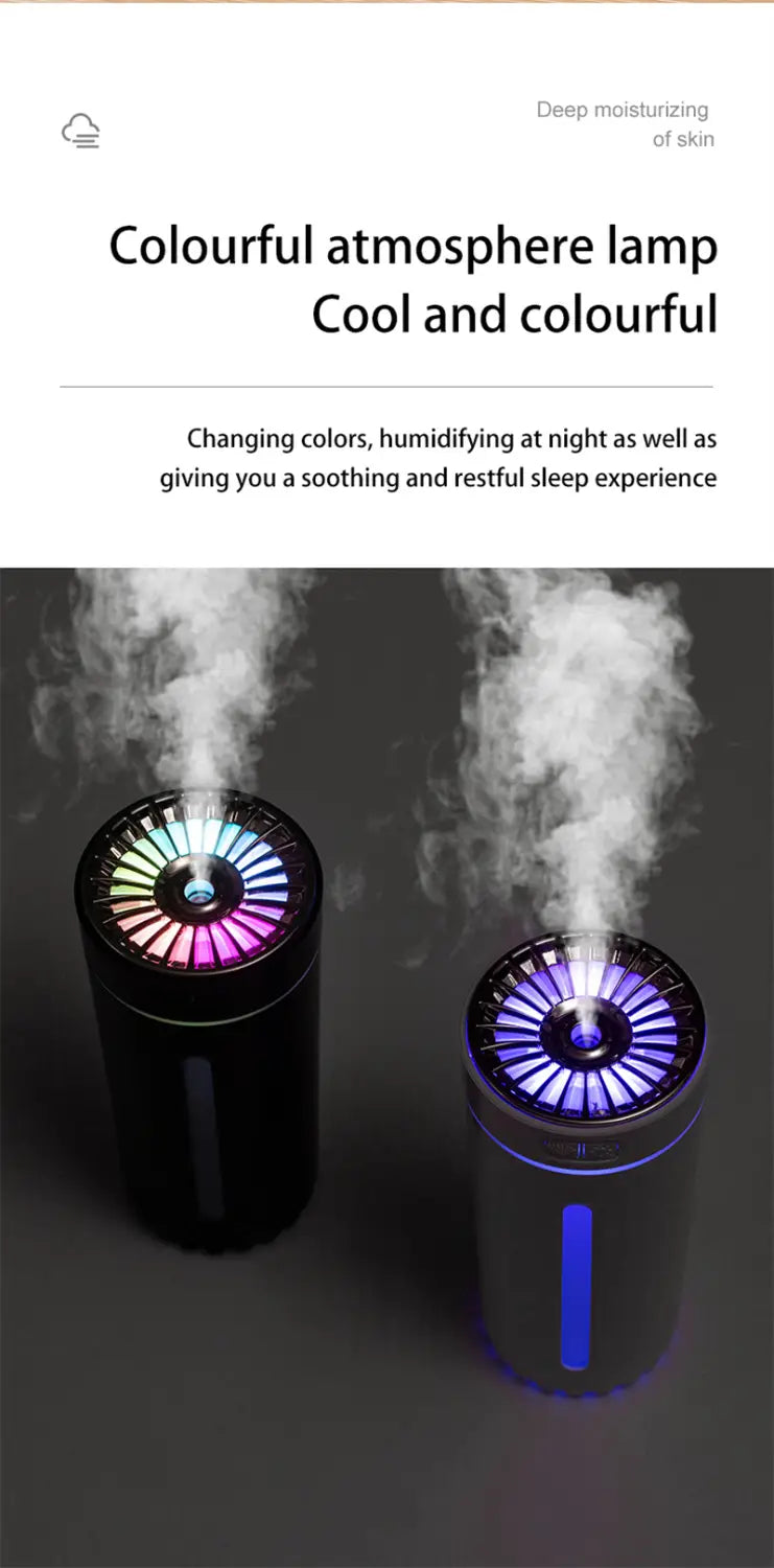 Colorful Lights Wireless Air Humidifier