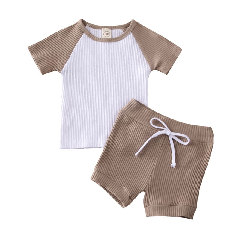 Baby Boy’s Shirt and Shorts Set