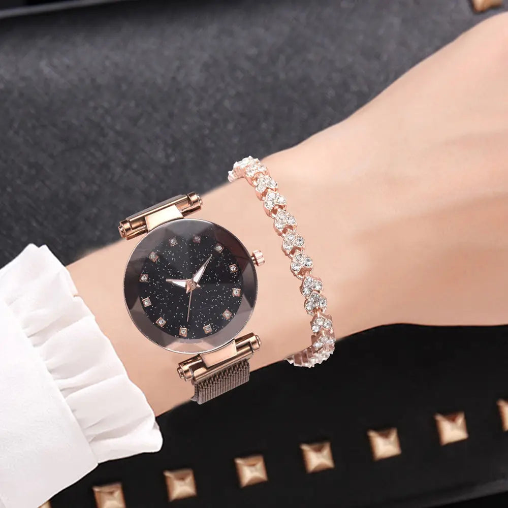 Square Diamond Rhinestone Watch