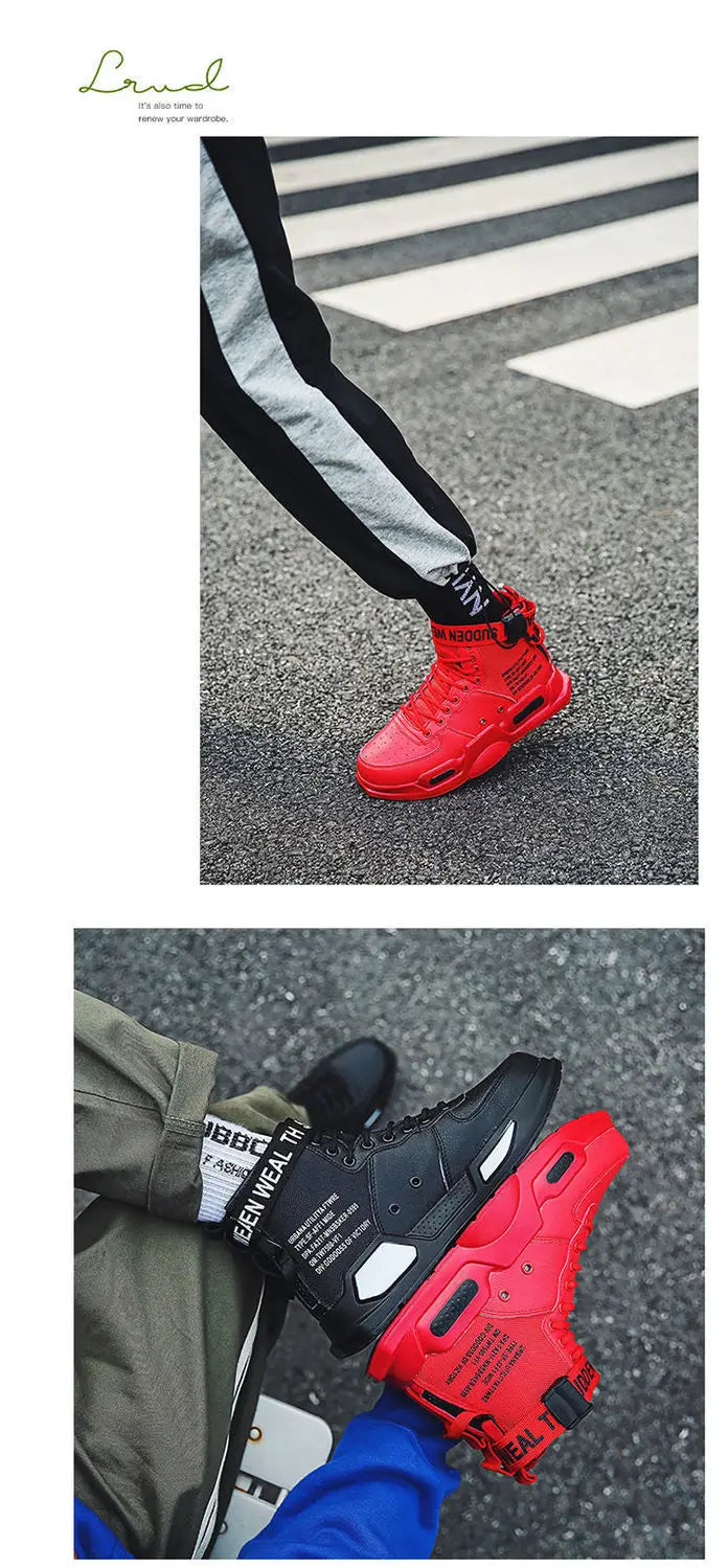 Korean Style High-top Men’s Shoes