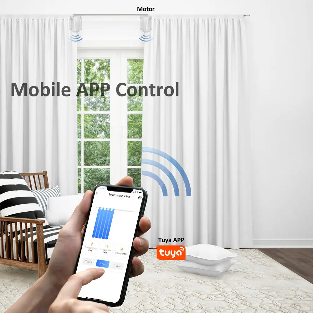 Tuya Smart Bluetooth Curtains