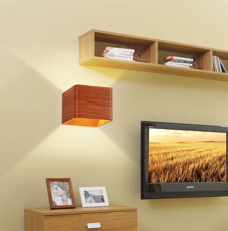 Square LED Indoor Wall Lamp