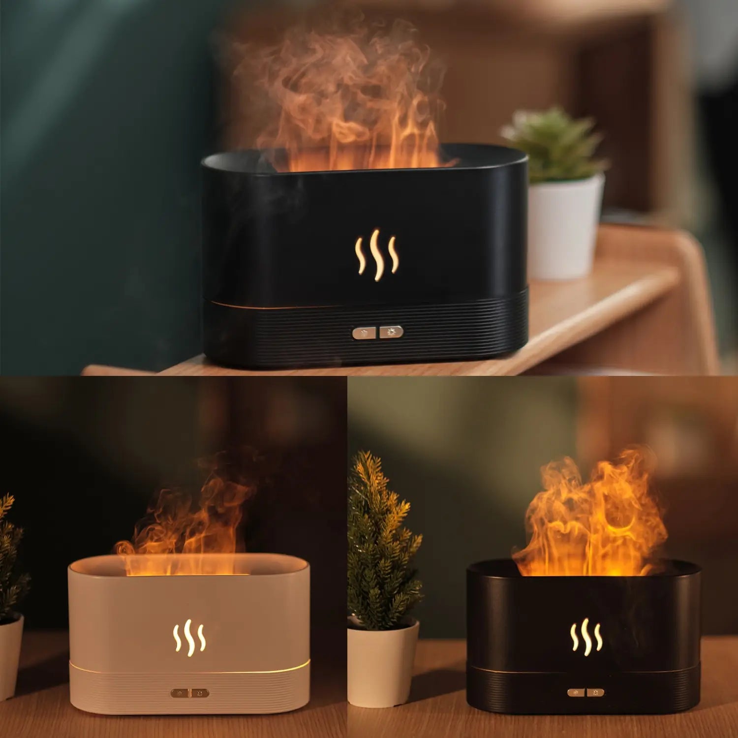 Flame Light Aroma Diffuser with Mist