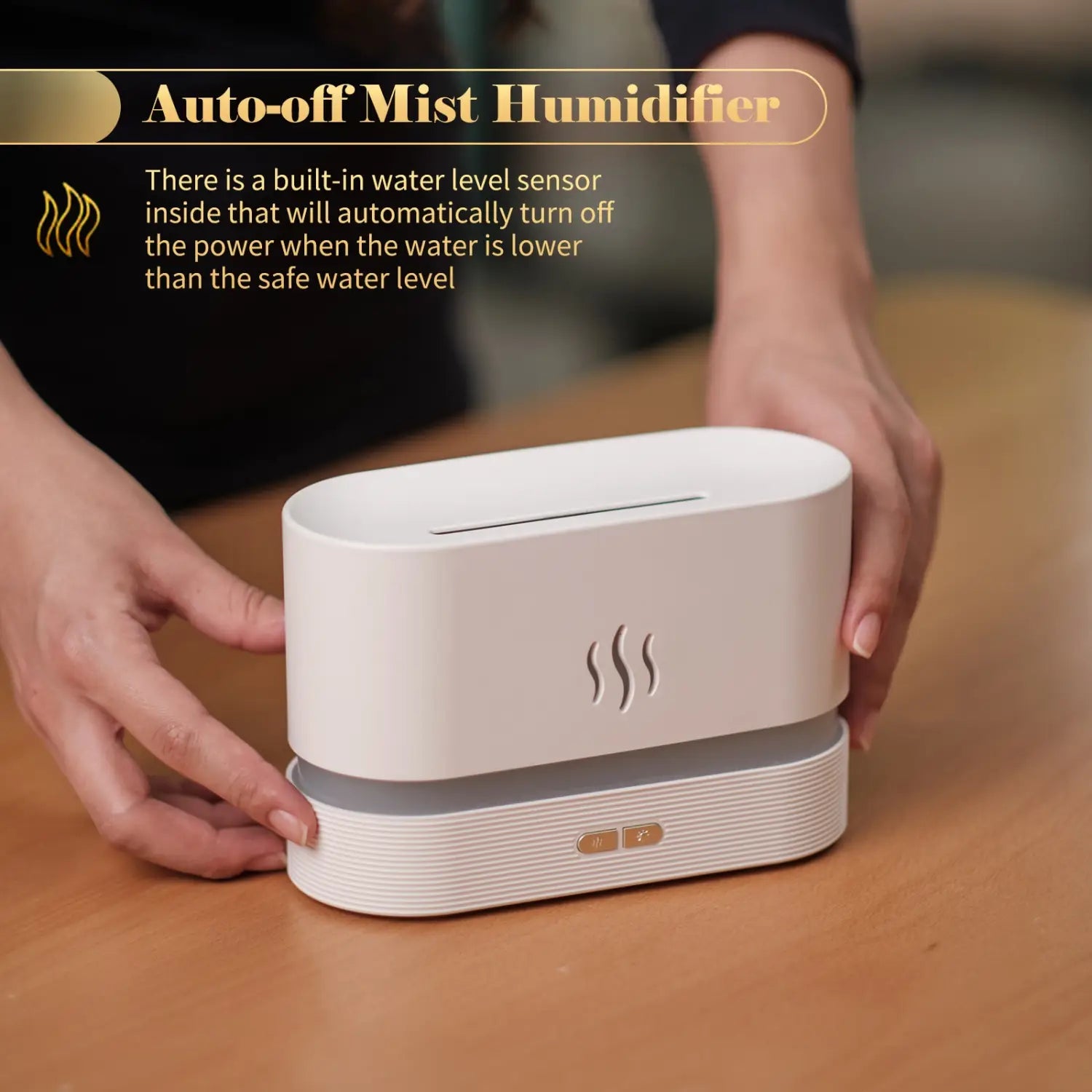 Flame Light Aroma Diffuser with Mist