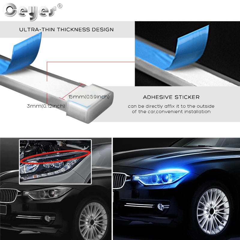 GlowRide Car LED Light Strips