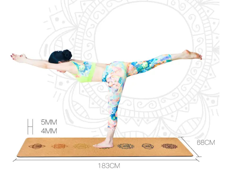 Eco-Friendly Cork Yoga Mat