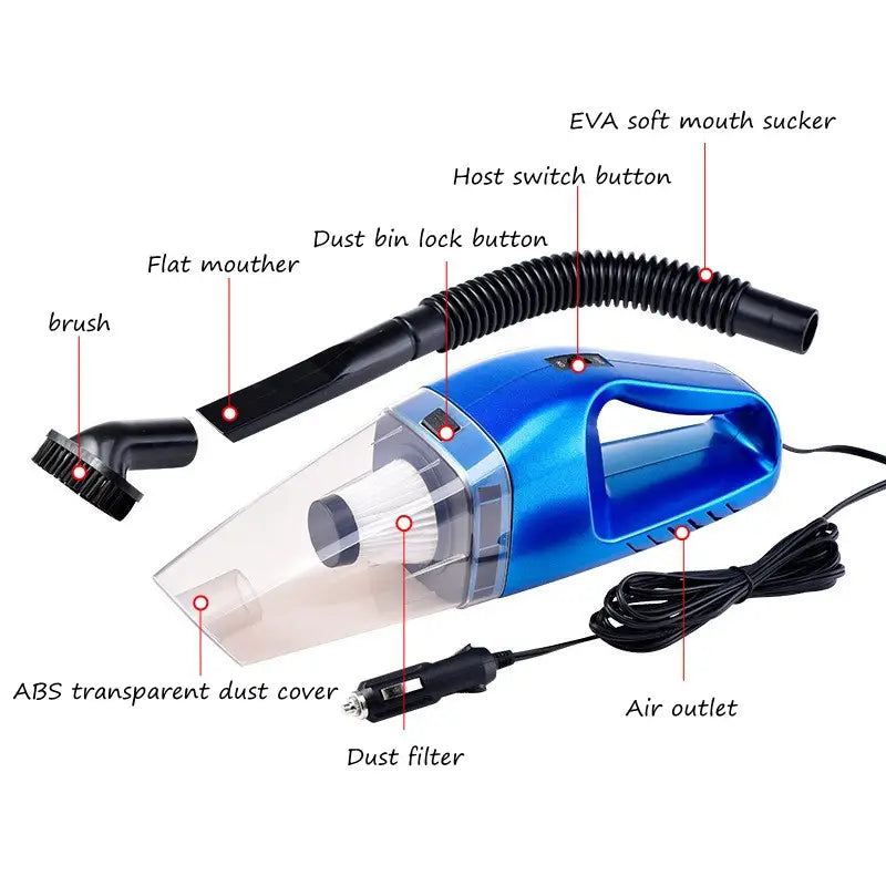 High Power Car Vacuum Cleaner