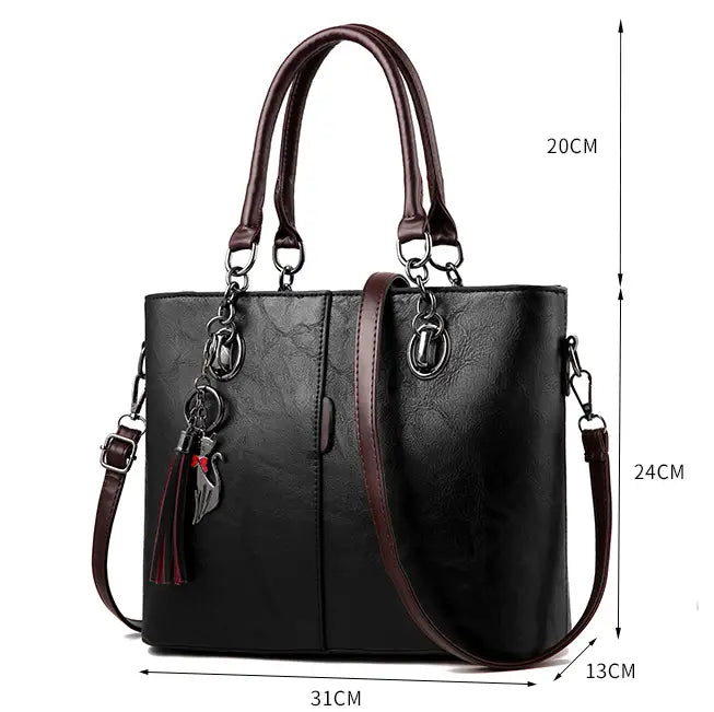 Luxury Leather Shoulder Bag for Women