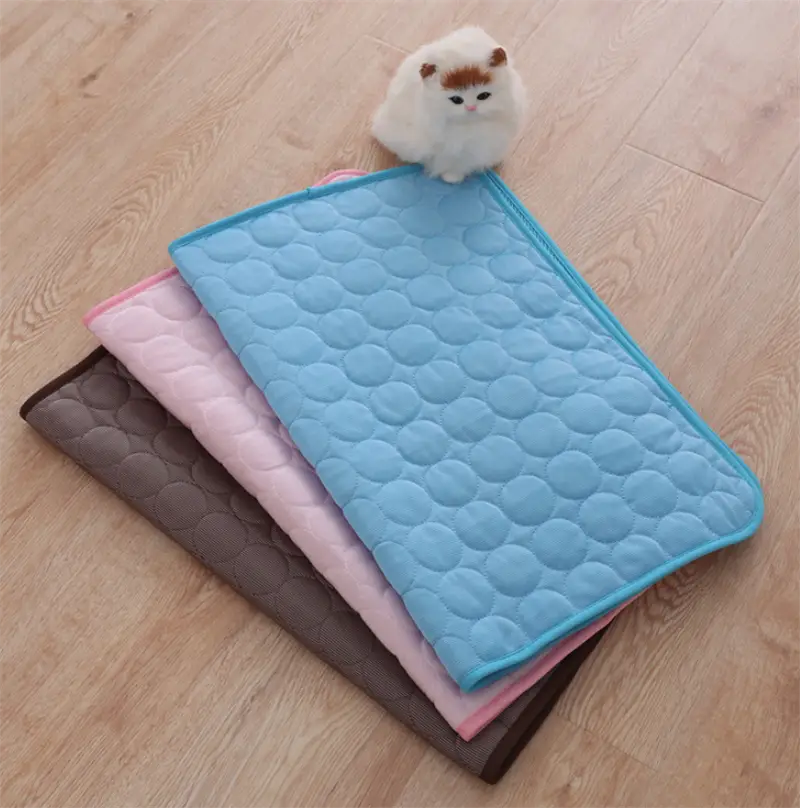 Portable Ice Silk Cooling Pad for Pets