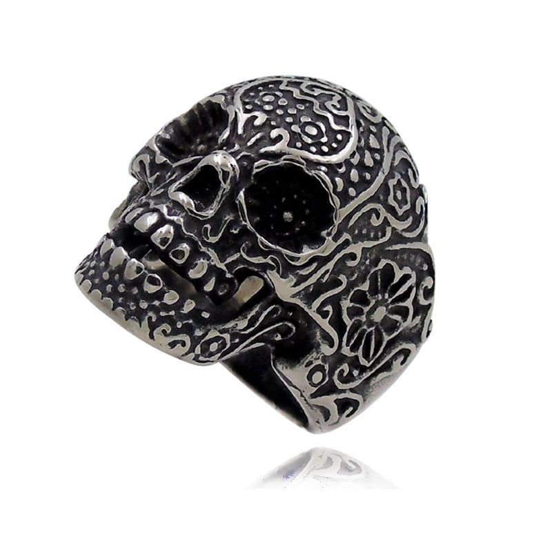 Hip Hop Skull Personality Ring