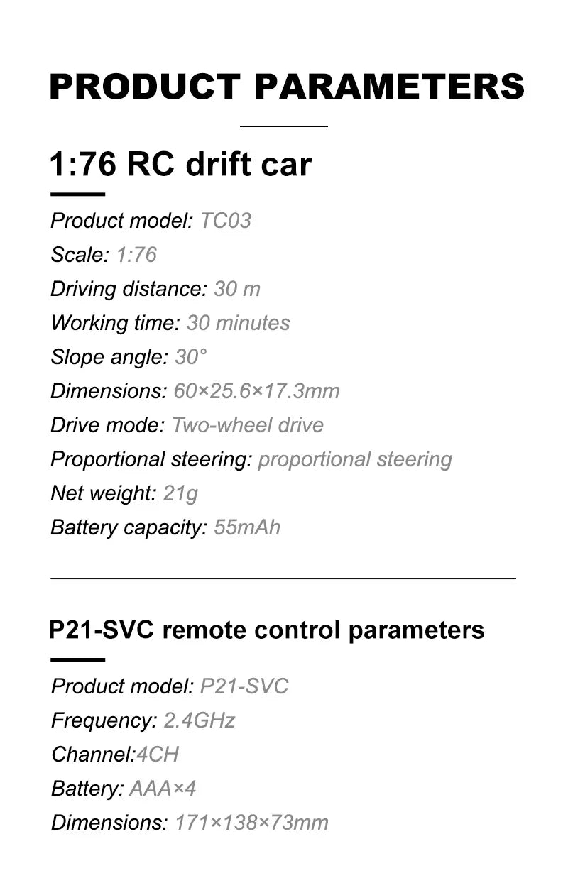 Turbo Racing Drift RC Car