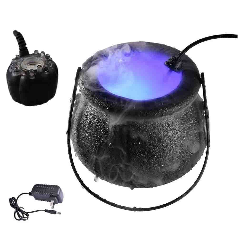 Smoke Witch Bucket Color Changing Lights