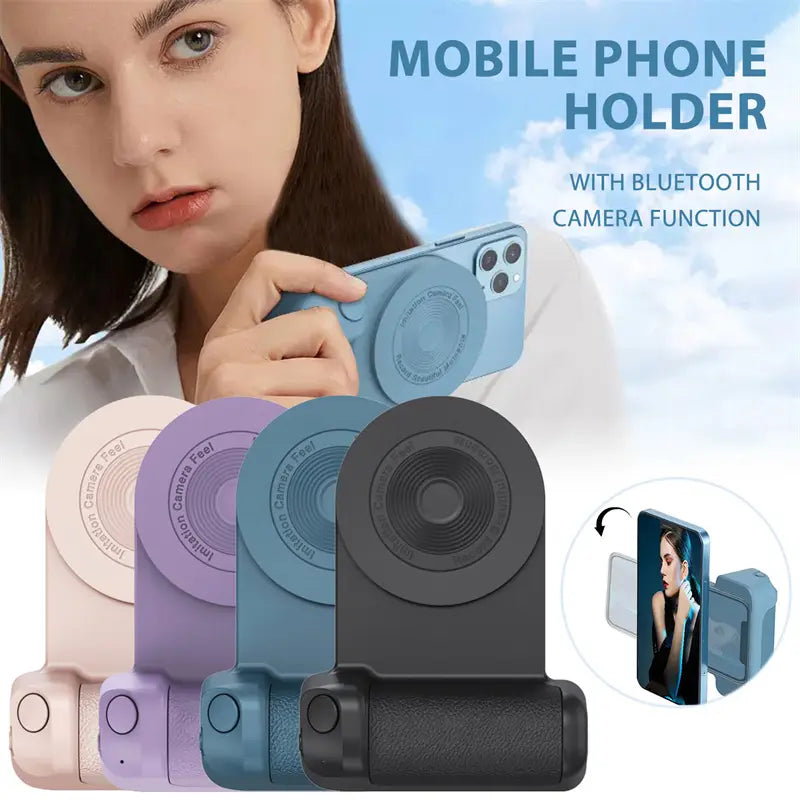 3-in-1 Intelligent Grip Phone Holder