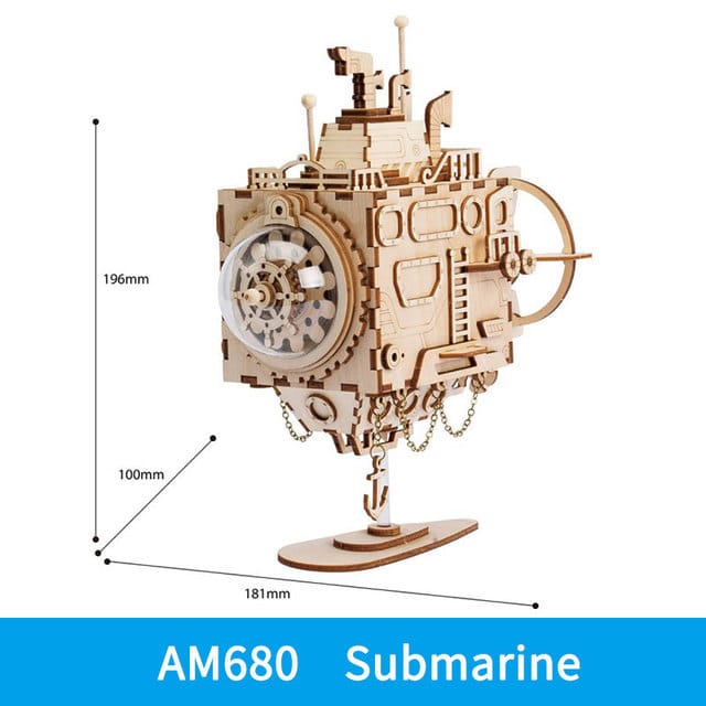 Steampunk Music Box 3D Puzzle