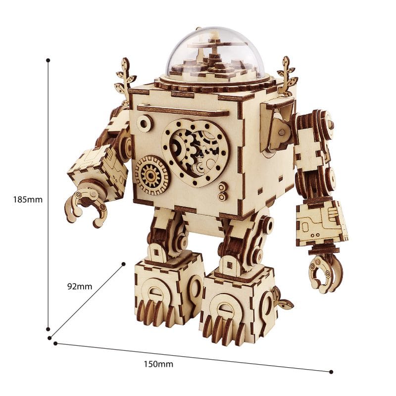 Steampunk Music Box 3D Puzzle