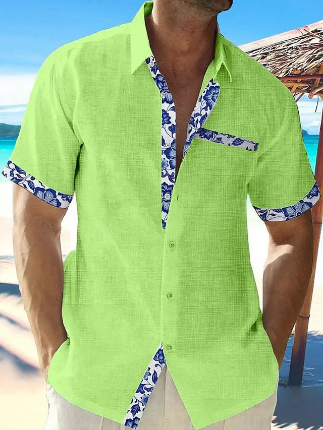 Casual Seaside Vacation Shirt