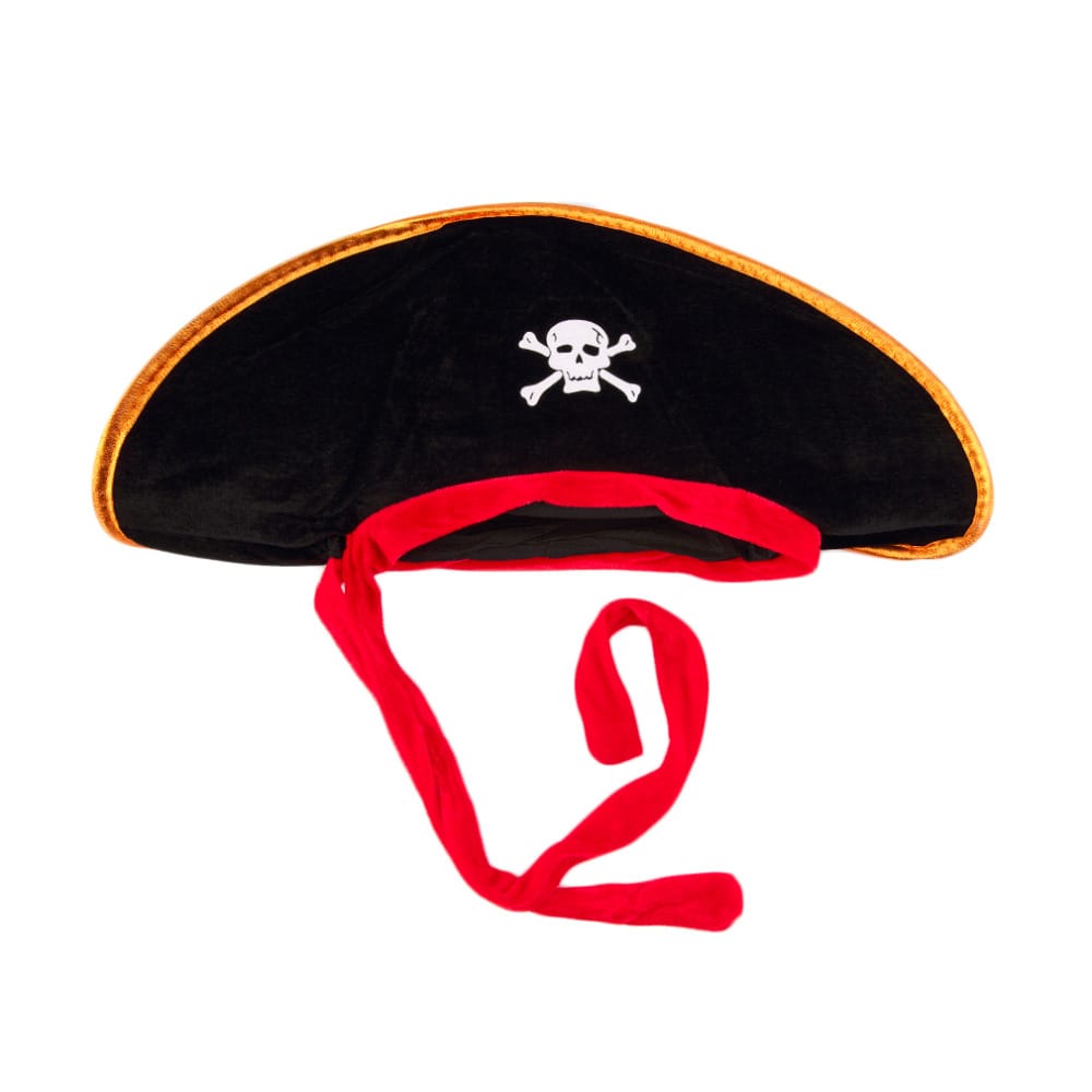 Pirate Hat with Skull Print