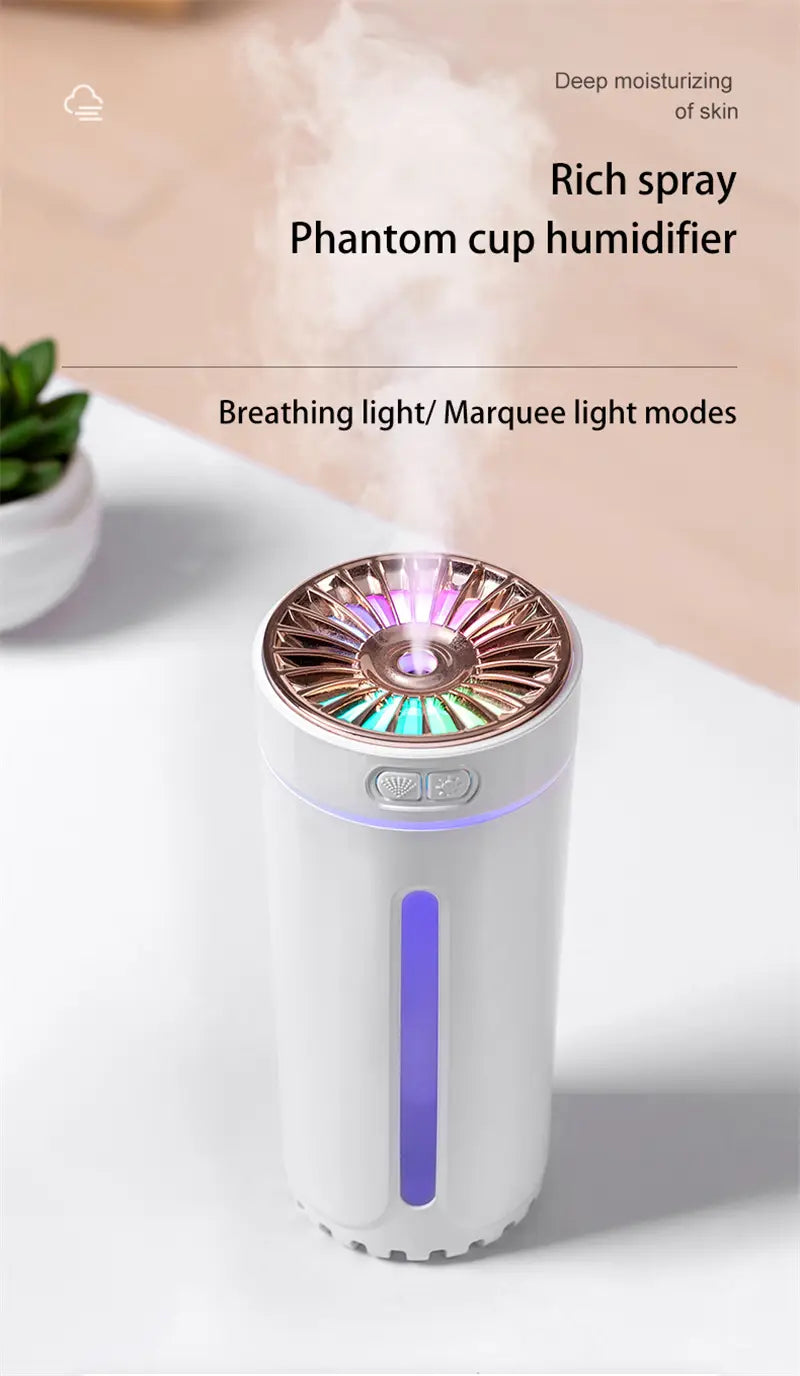 Colorful Lights Wireless Air Humidifier