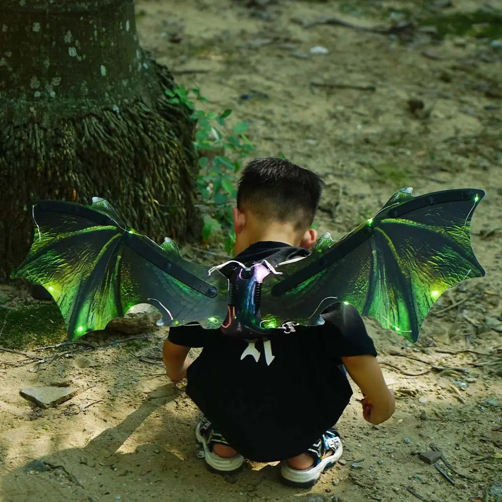 Luminous Dinosaur Butterfly Wings