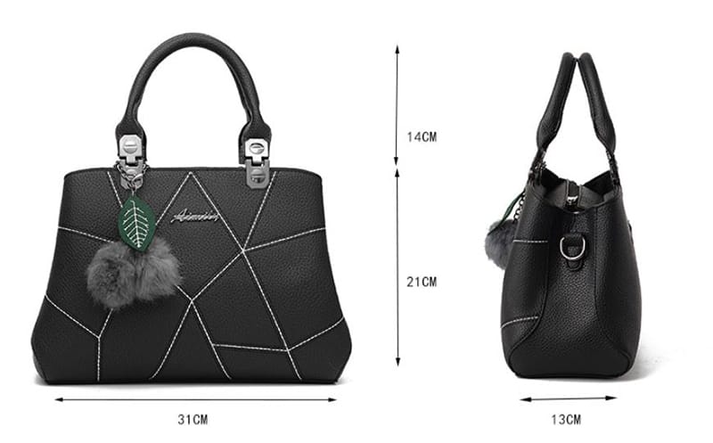 Geometric Print Ladies Shoulder Bag