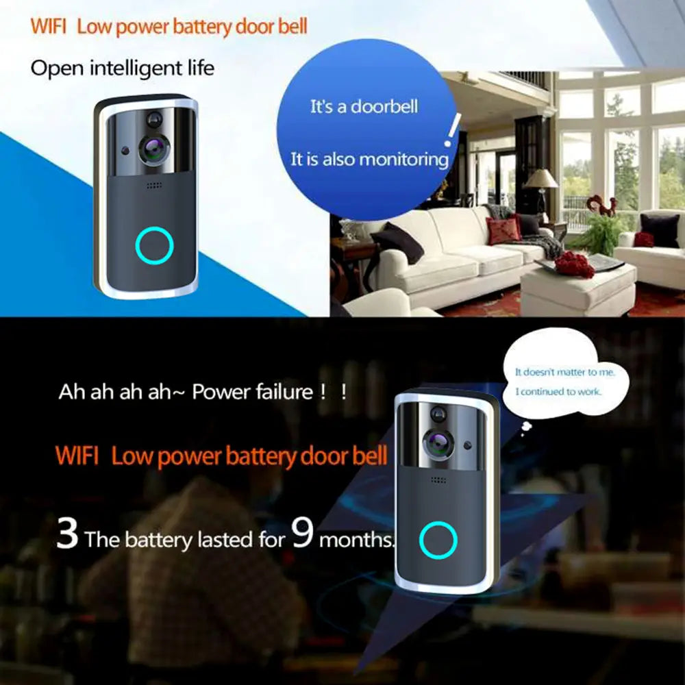 Wireless Video Doorbell Camera