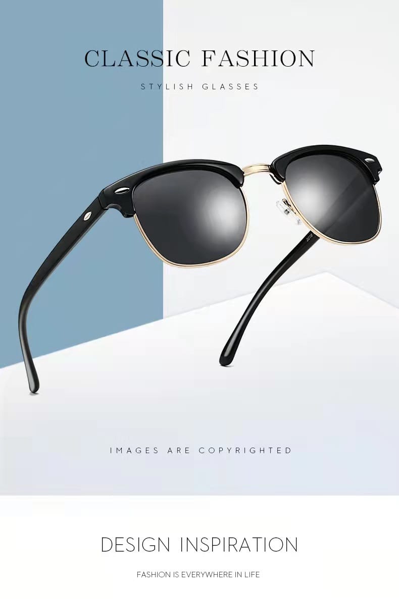 Classic Men’s Polarized Retro Sunglasses