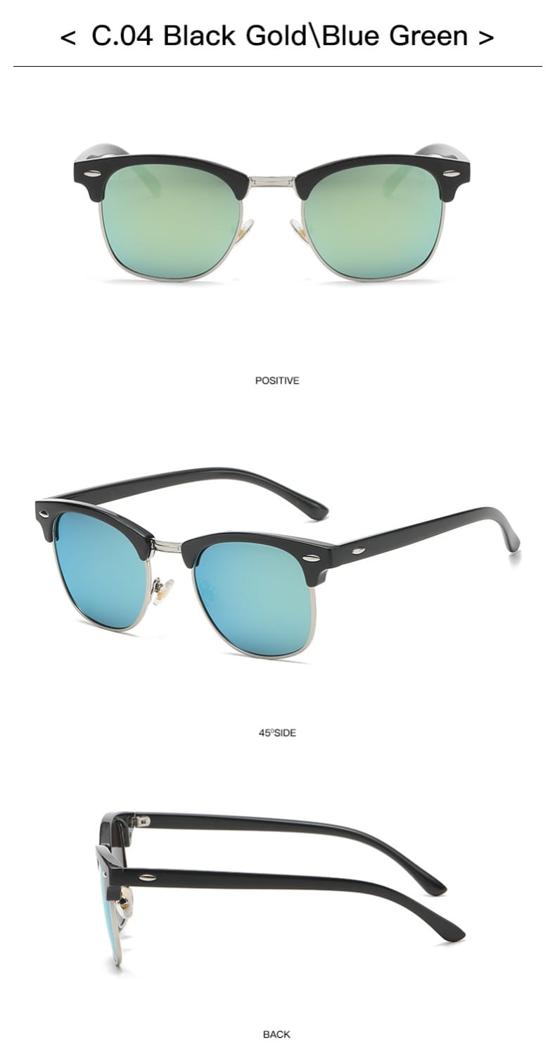 Classic Men’s Polarized Retro Sunglasses