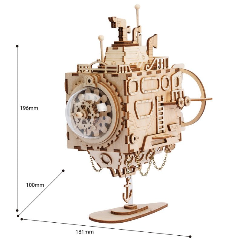 Steampunk Music Box 3D Puzzle